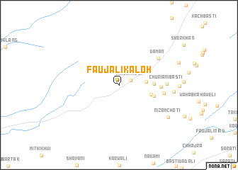 map of Fauj Ali Ka Loh