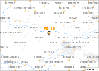 map of Fauld