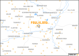 map of Faulkland