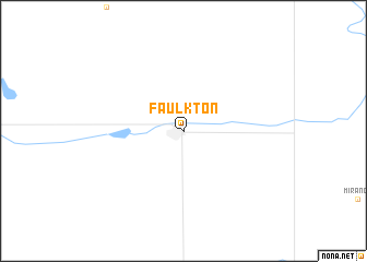 map of Faulkton