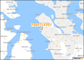 map of Fauntleroy