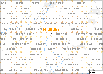 map of Fauquez