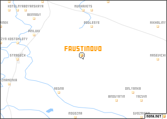 map of Faustinovo