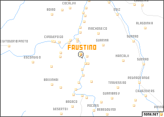 map of Faustino