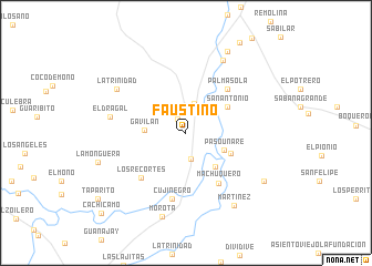 map of Faustino