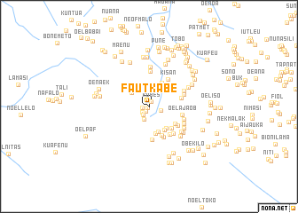 map of Fautkabe