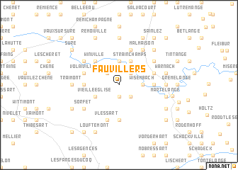 map of Fauvillers