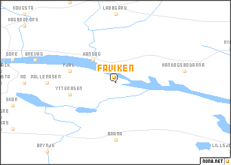 map of Fäviken