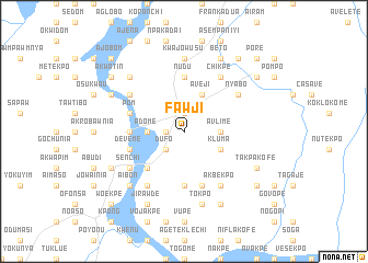 map of Fawji