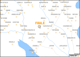 map of Fawle