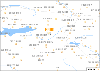 map of Fawn