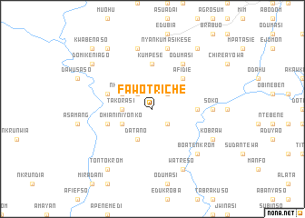 map of Fawotriche