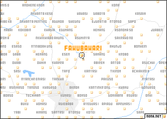 map of Fawubawari