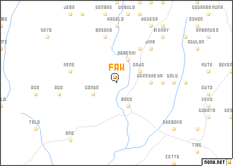 map of Faw