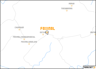 map of Faxinal
