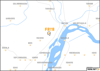 map of Faya