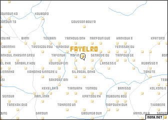 map of Fayèlro