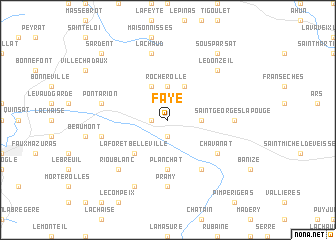 map of Faye