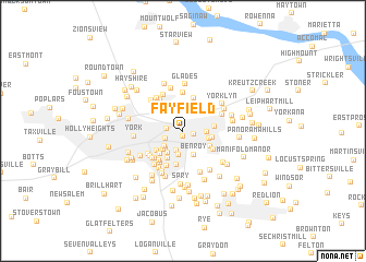 map of Fayfield