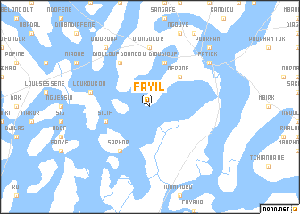 map of Fayil