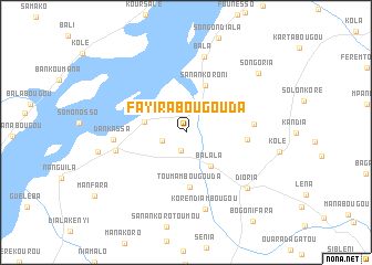 map of Fayirabougouda