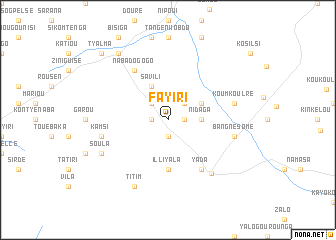 map of Fayiri