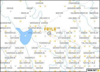 map of Fayla