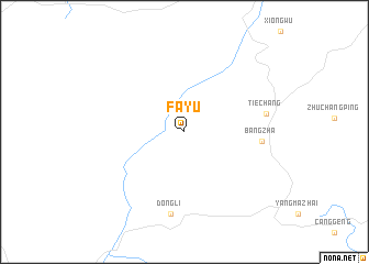 map of Fayu