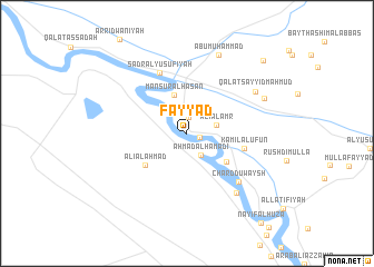 map of Fayyāḑ