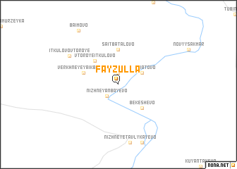 map of Fayzulla