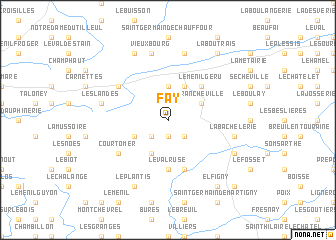 map of Fay