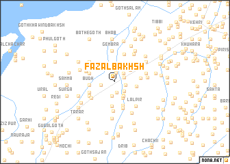 map of Fazal Bakhsh