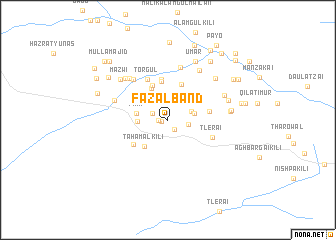 map of Fazalband