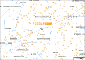 map of Fazal Faqīr
