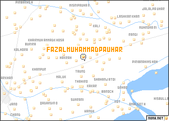 map of Fazal Muhammad Pauhar