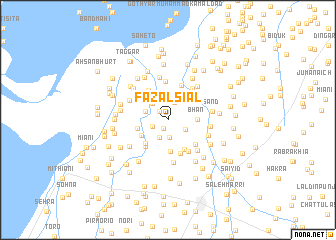 map of Fazal Siāl