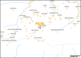 map of Fazal