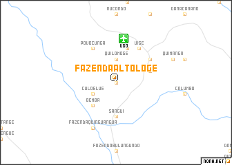 map of Fazenda Alto Loge