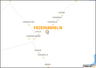 map of Fazenda Amélia