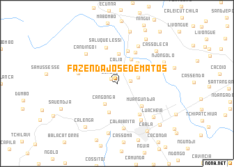 map of Fazenda José de Matos