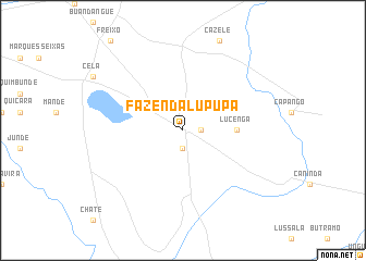 map of Fazenda Lupupa