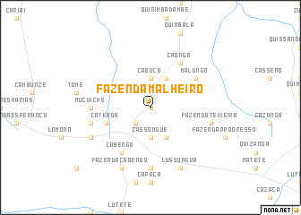 map of Fazenda Malheiro