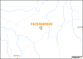 map of Fazenda Nova