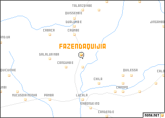 map of Fazenda Quijia