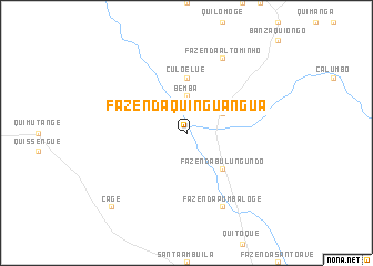 map of Fazenda Quinguangua