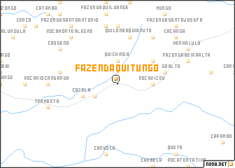 map of Fazenda Quitungo