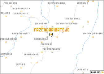 map of Fazenda Ribatejo