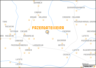 map of Fazenda Teixeira