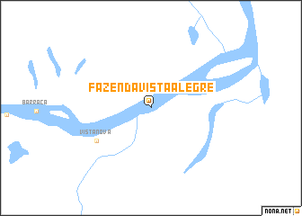 map of Fazenda Vista Alegre