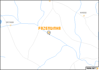 map of Fazendinha